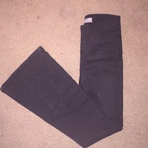 Free People Black Bell Bottoms